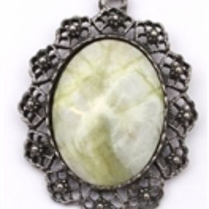 GASOLINE GLAMOUR YELLOW JASPER NECKLACE